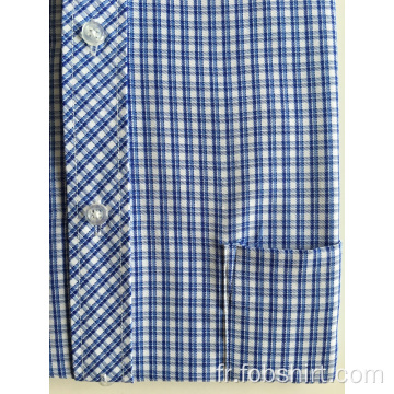 Chemise business teinte en fil